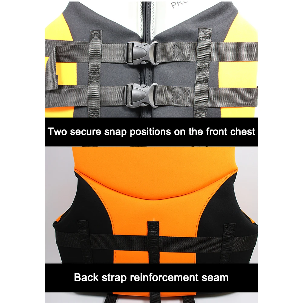 الصيد المياه سترة تزلج الطفو القوارب التزلج القيادة سترة خفيفة الوزن مشبك أمان رغوة عائمة لركوب الأمواج الشراع التجديف #6