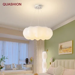 Pumpkin Cloud Pendant Light Bedroom Chandelier Nordic Modern Warm Cartoon Kid Ceiling Lamp For Boys And Girls Children's Room