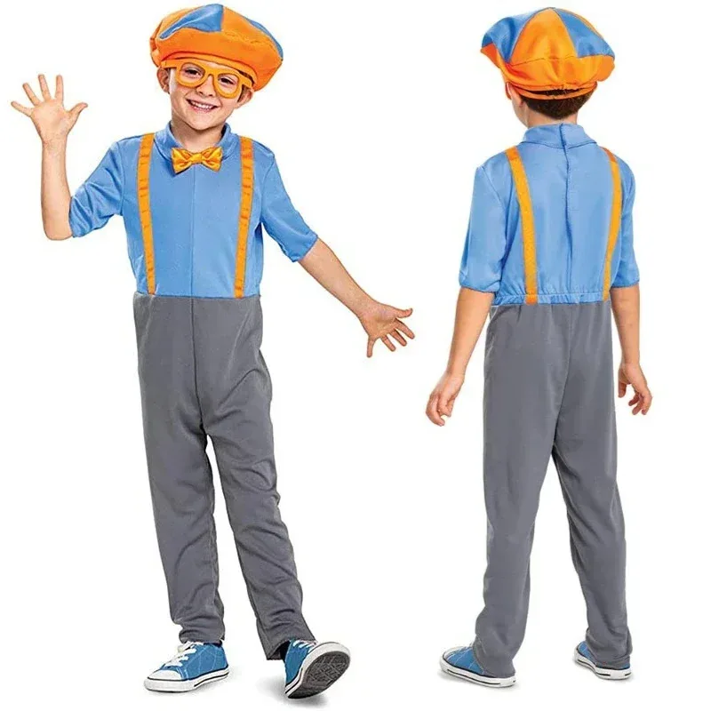 

Children's Cosplay Costumes with Hats English Teacher Programs Educational Halloween Carnival Kids Party Clothes Suit