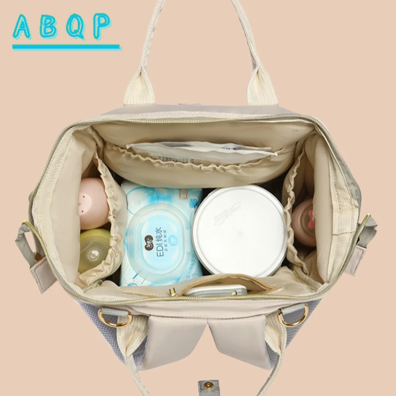 Baby Bag Large Capacity Diaper Bag Backpack Multifunctional Fashionable Baby Diaper Bag Backpack Lightweight and High Quality