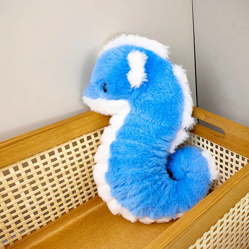 

Blue Ocean Horseplay Plush Toy with Cute Curly Tail Endearing Soft Stuffed Animal for Kids And Collectors