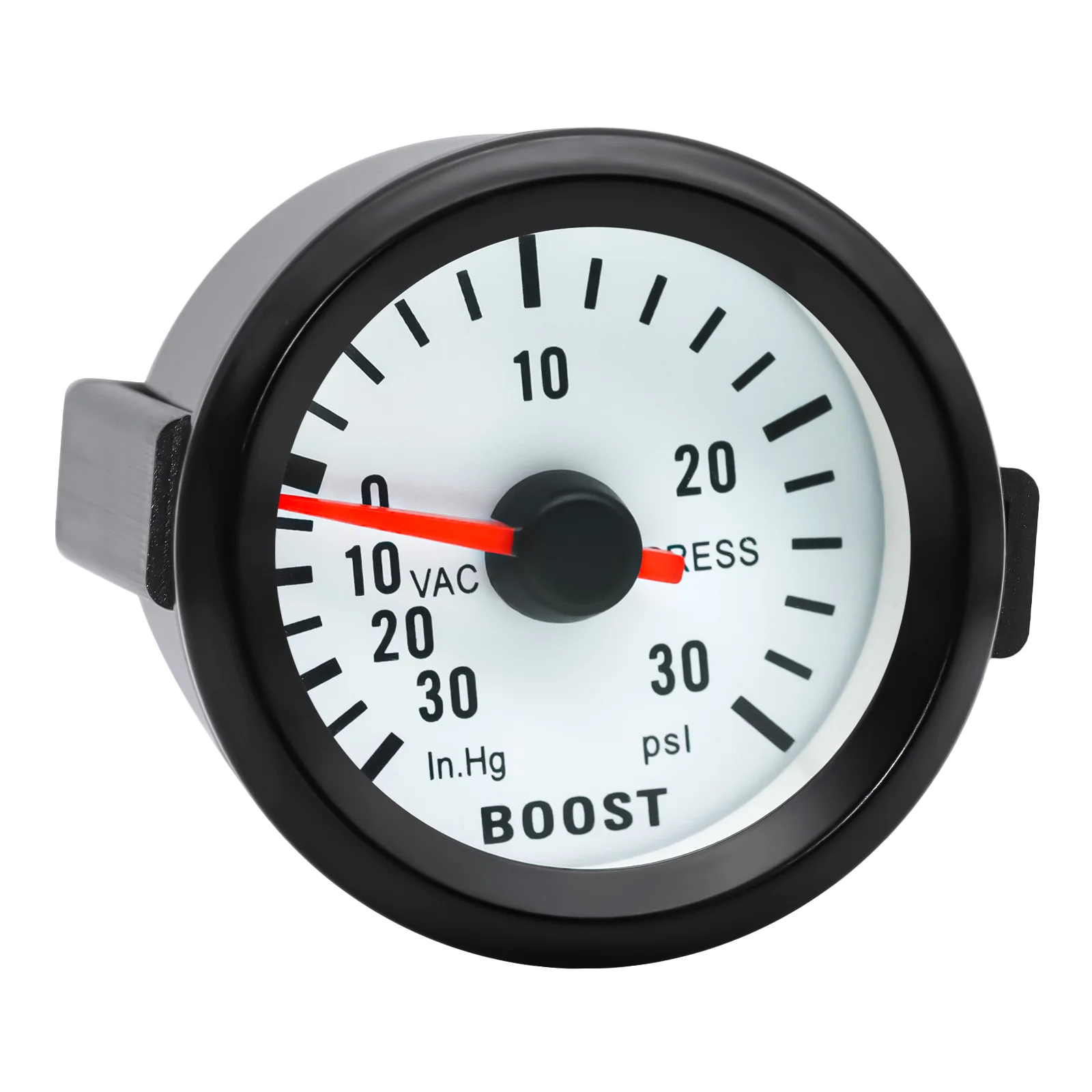 Runder 52mm Blau Beleuchteter Auto-Turbo-Boost-Anzeiger -30~30 PSI -1~2 Bar Zeiger-Uhr Vakuum-Instrument Digitalanzeige – Detail 7