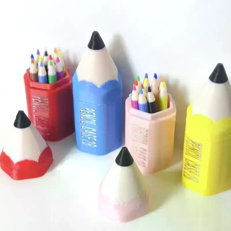 10/12 pièces enfant semblant jouer jouet maison de poupée Miniature stylo de couleur Mini crayon fournitures scolaires modèle maison de poupée accessoires