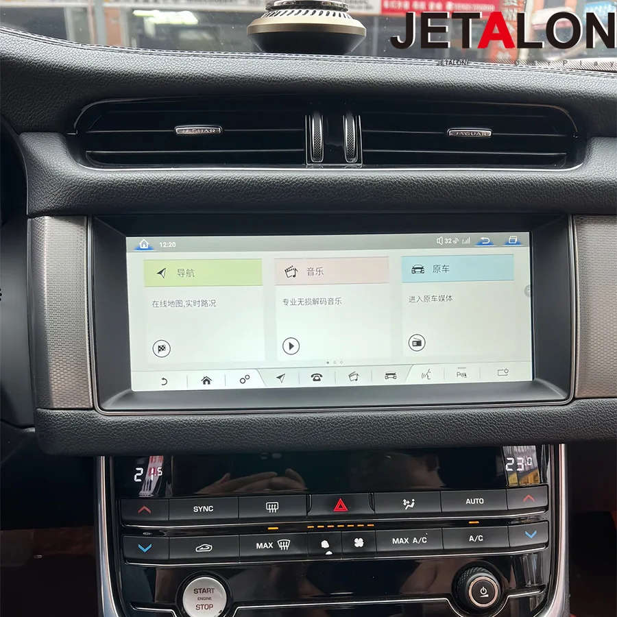 

10.25" QLED Touch Screen Android 14 Car Stereo GPS CarPlay Android Auto Multimedia Player For Jaguar XF XFL X260 2016 2017 2018