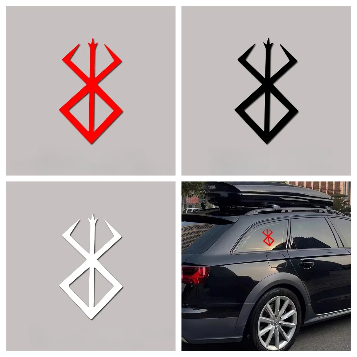 

Vinyl Berserk decal Guts's Brand High Quality Creative Funny Stickers for Cartoon Fans Lover on Car Trucks Motorcycles Laptops