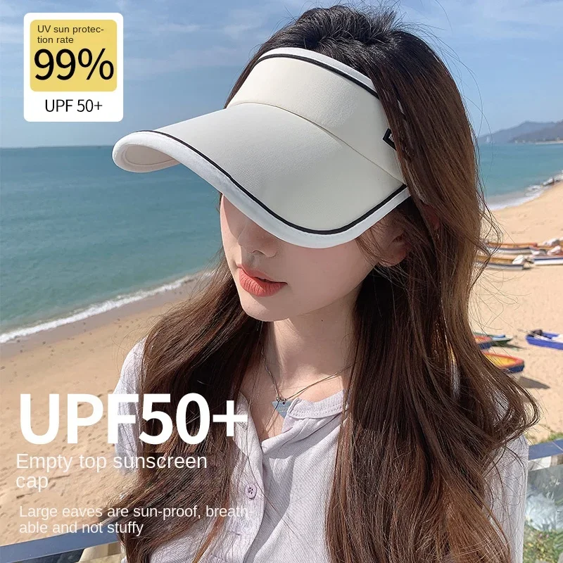 

2023 summer sun hat golf uv female tennis hat