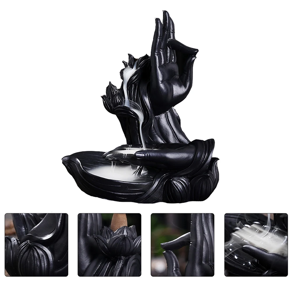 

Resin Burner Incense Holder Censer Ornament Home Decor Desktop Artistic Decorative Indoor Incense Burner Household