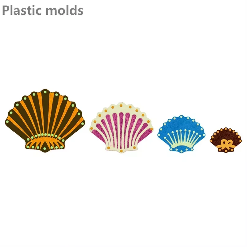 

Four Specifications Seashells,Cartoon Sea Animals,3D Plastic Design Cookie Cutters,Sushi And Fruits,Single Or Set Sales