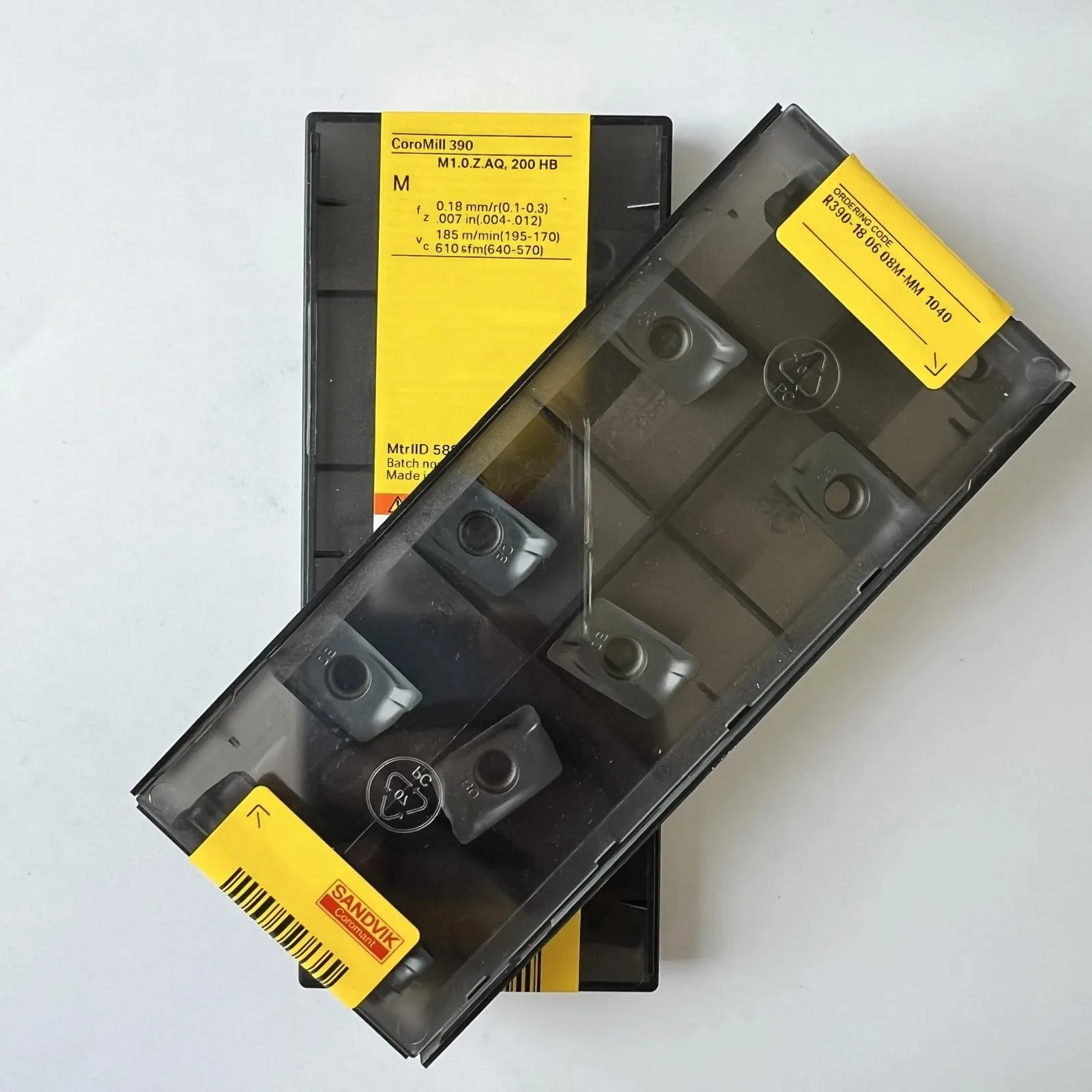 

R390-180608M-MM 1040 /CNC lathe carbide blade tool 10 Pcs