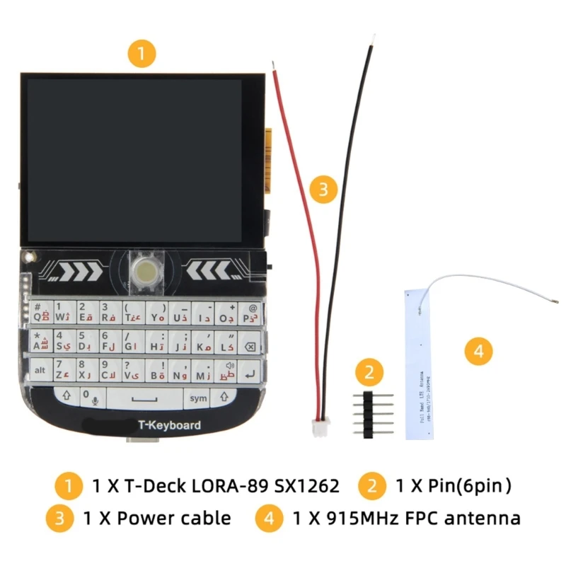 T-Deck ESP32-S3 Development Board 2.8" LCD Display Wireless Connection