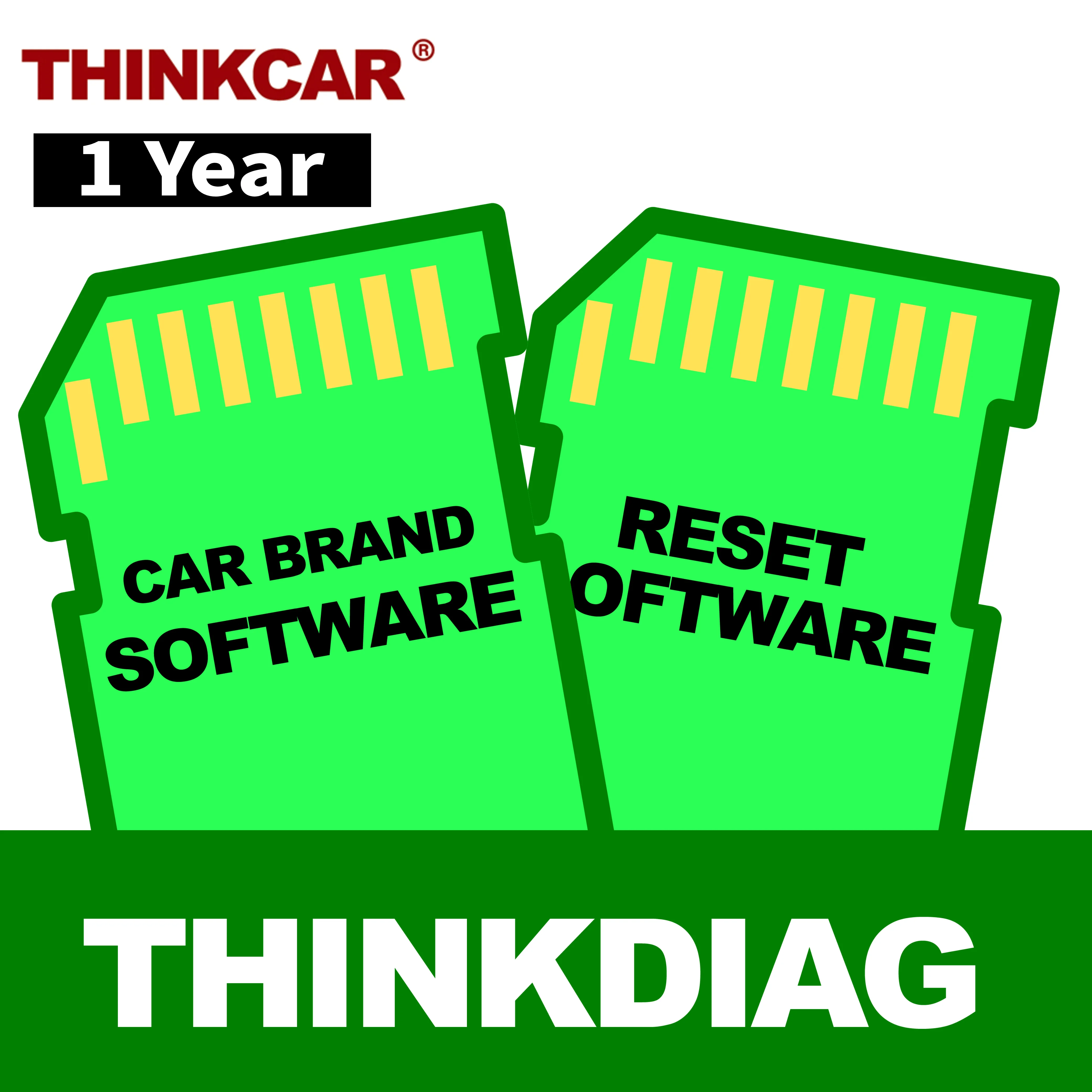 THINKCAR Softwares for Thinkdiag, Upgrade THINKTOOL mini THINKSCAN Max THINKTOOL Pros Renewal Reset for THINKSCAN plus s7/S4