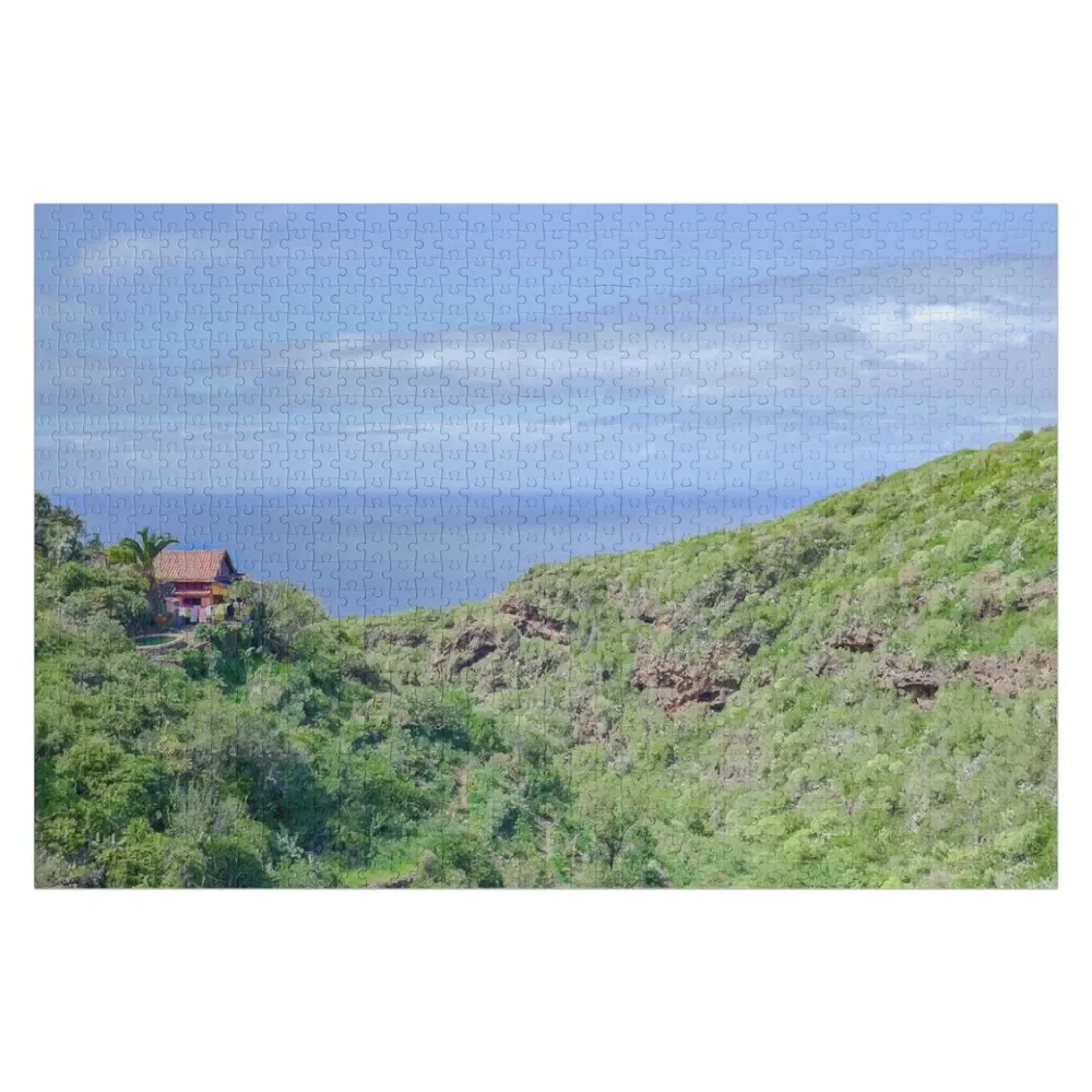 Little House on La Palma Jigsaw Puzzle Personalized For Kids Personalized Gift With Photo Puzzle