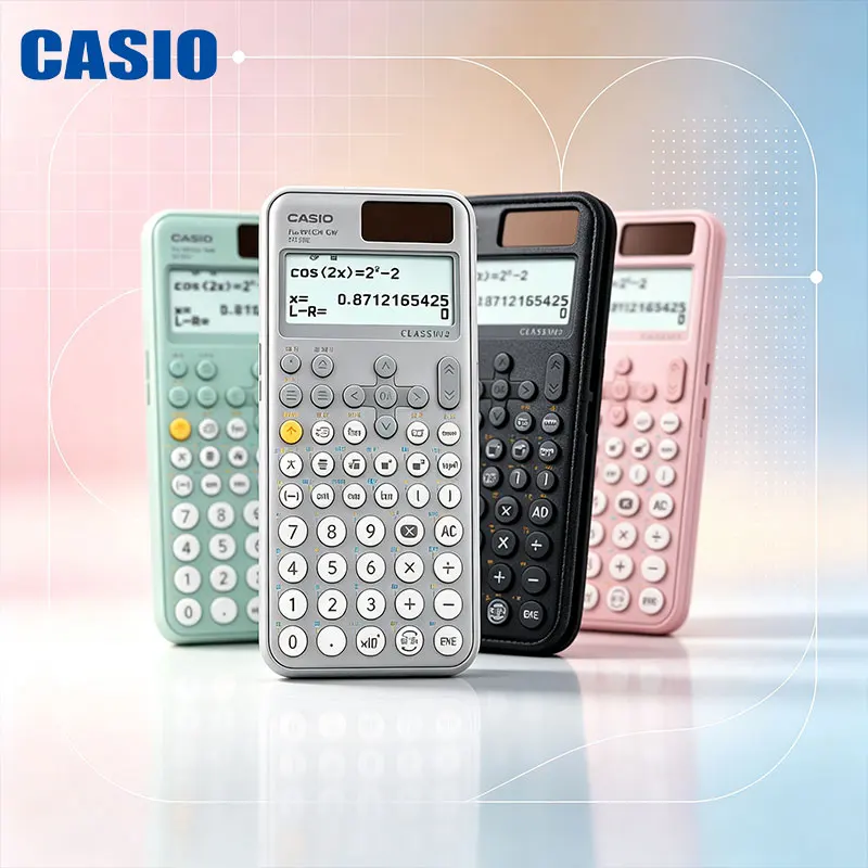 Casio FX-991CN CW/82ES-PLSA/DH-12/DX-12B Ergonomics key science calculator long time calculus tech professional multi-functional
