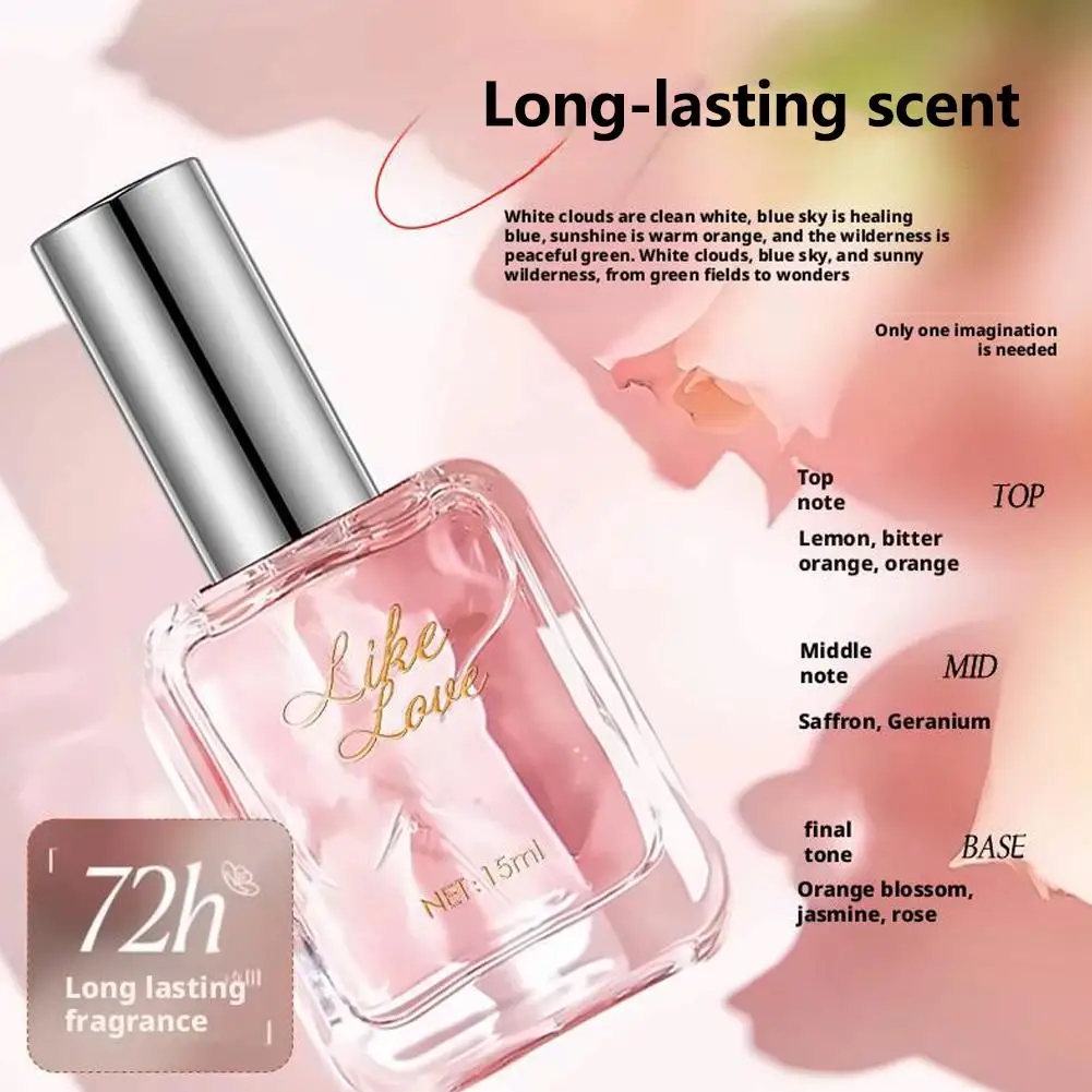 15ML น้ําหอมฟีโรโมน Intimate น้ําหอม Secret สดชื่นน้ําหอมหญิงหวานกระซิบกลิ่นหอมยาวนานสําหรับผู้หญิง