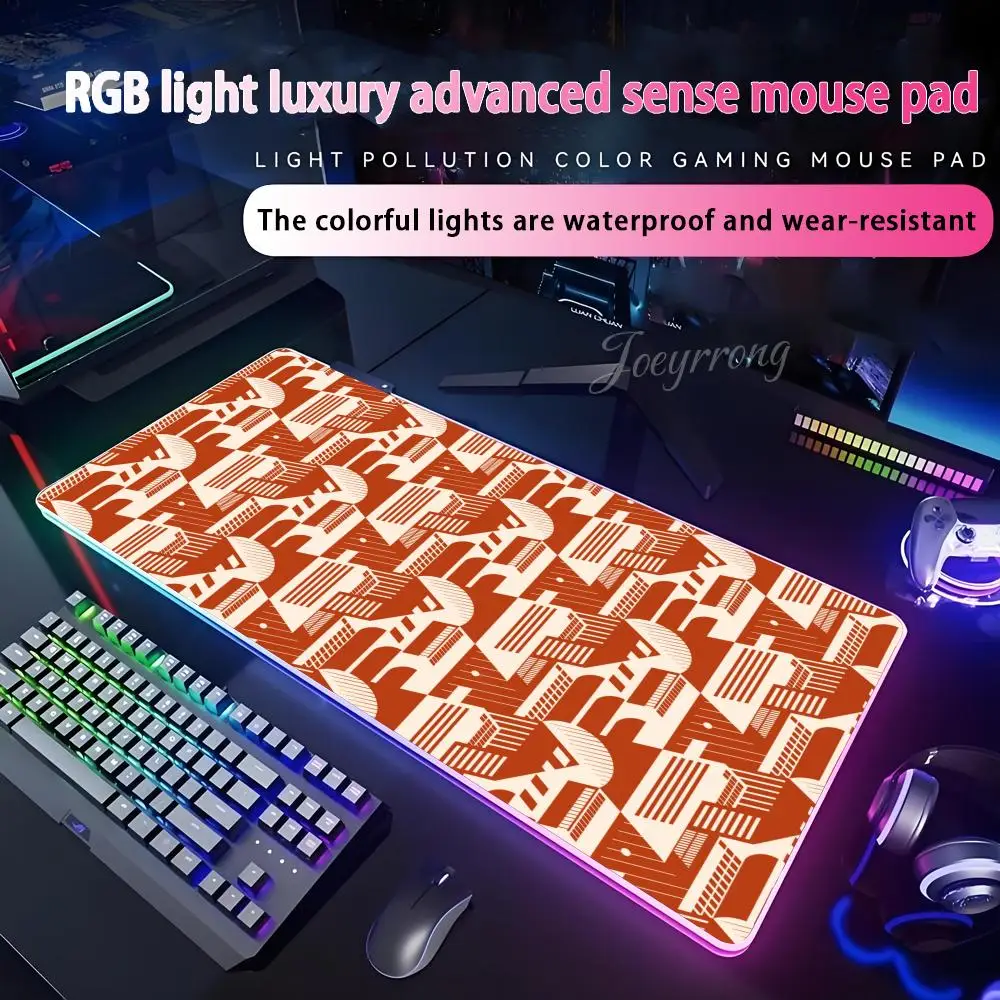 

Коврик для мыши Bauhaus Design для FPS ESports RGB, расширенная игровая клавиатура, светодиодные коврики, большие 1000x500 мм XXL Gamer