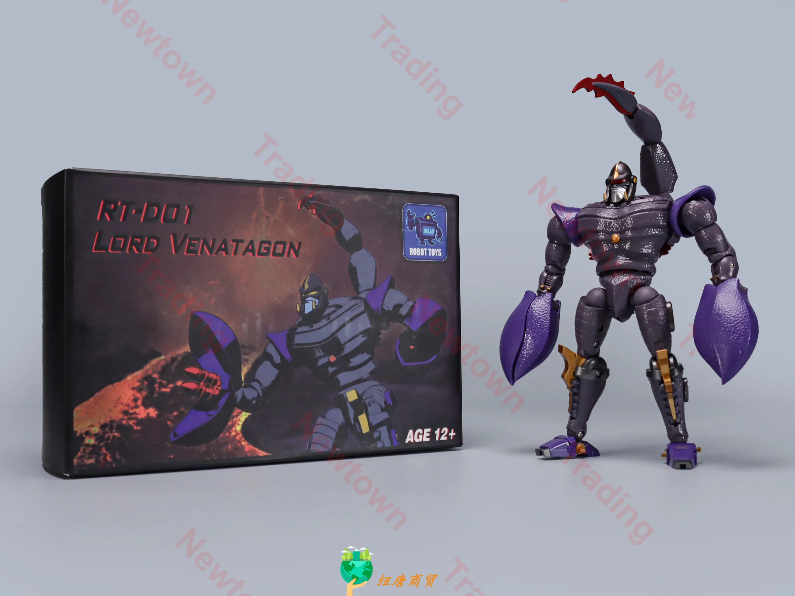 شحن 48 ساعة لعبة متحولة RT-D01 لورد فيناتاجون BW سكوربونوك شخصيات الحركة لعبة مجموعة الهدايا #5