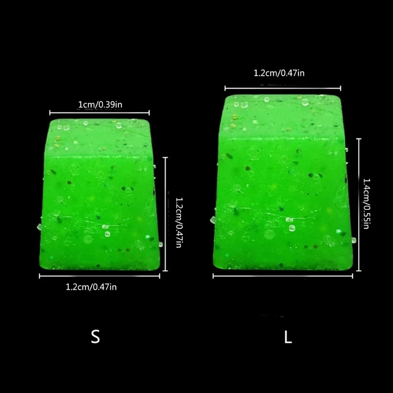 10 قطعة الطعوم الاصطناعية النردات على شكل الصيد إغراء غرق بطيء شعيرات مرنة إغراء المياه المالحة الطعوم ملحقات صيد سمك #1