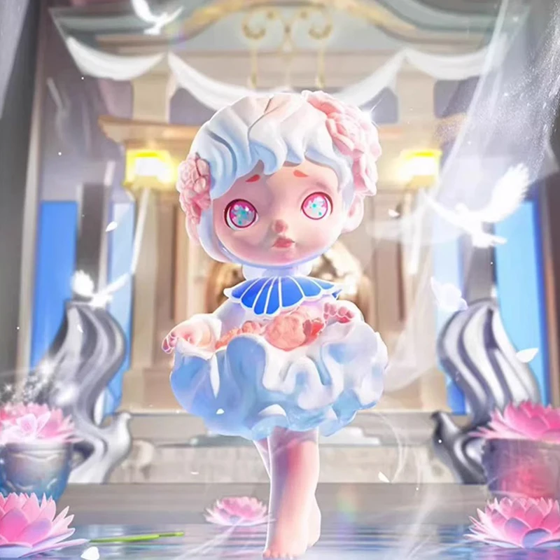 Toycity "Laura Mystical Book" صندوق أعمى الأصلي الكرتون عمل الشكل جمع نموذج دمية حلية صندوق غامض لعب الاطفال Gif #4