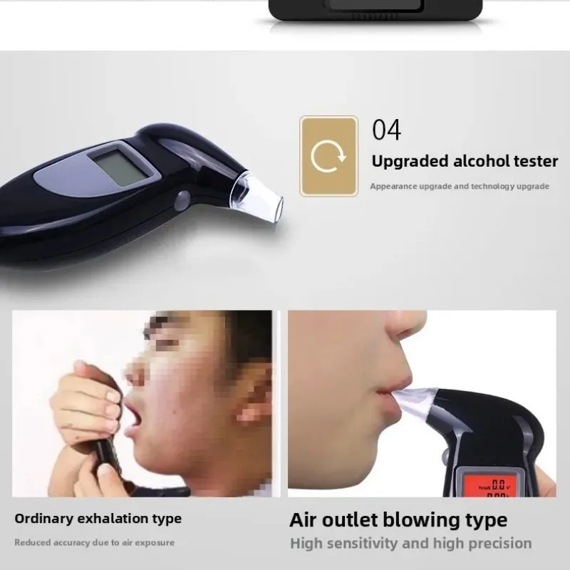 Japan - made Breath - type Alcohol Tester for Car and Home Use - High - sensitivity Sensor, Quick Detection.