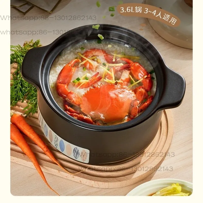 

Casserole/Stewpot Household Gas High Temperature Resistant Dry Burning Non-Cracking Gas Stove Chinese Casseroles Claypot Rice
