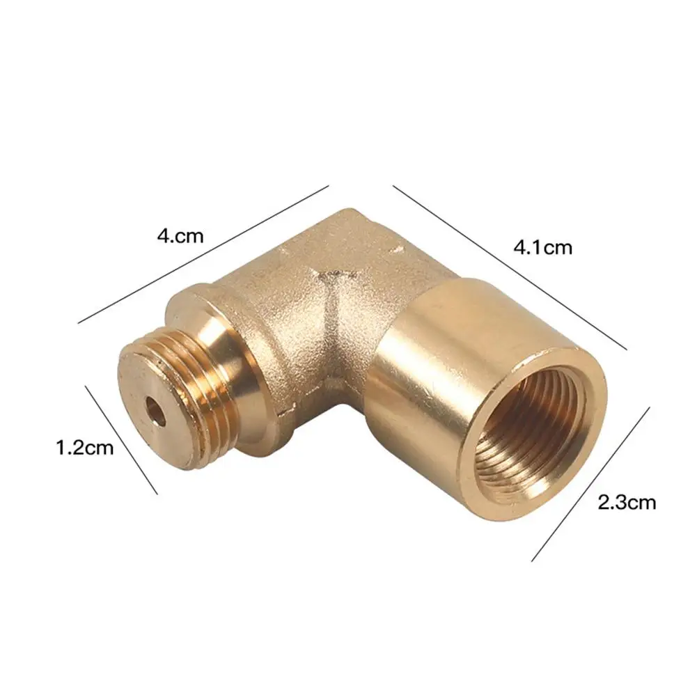 M18 x 1.5 02 마개 연장 O2 산소 센서 앵글 익스텐더 스페이서 90 도