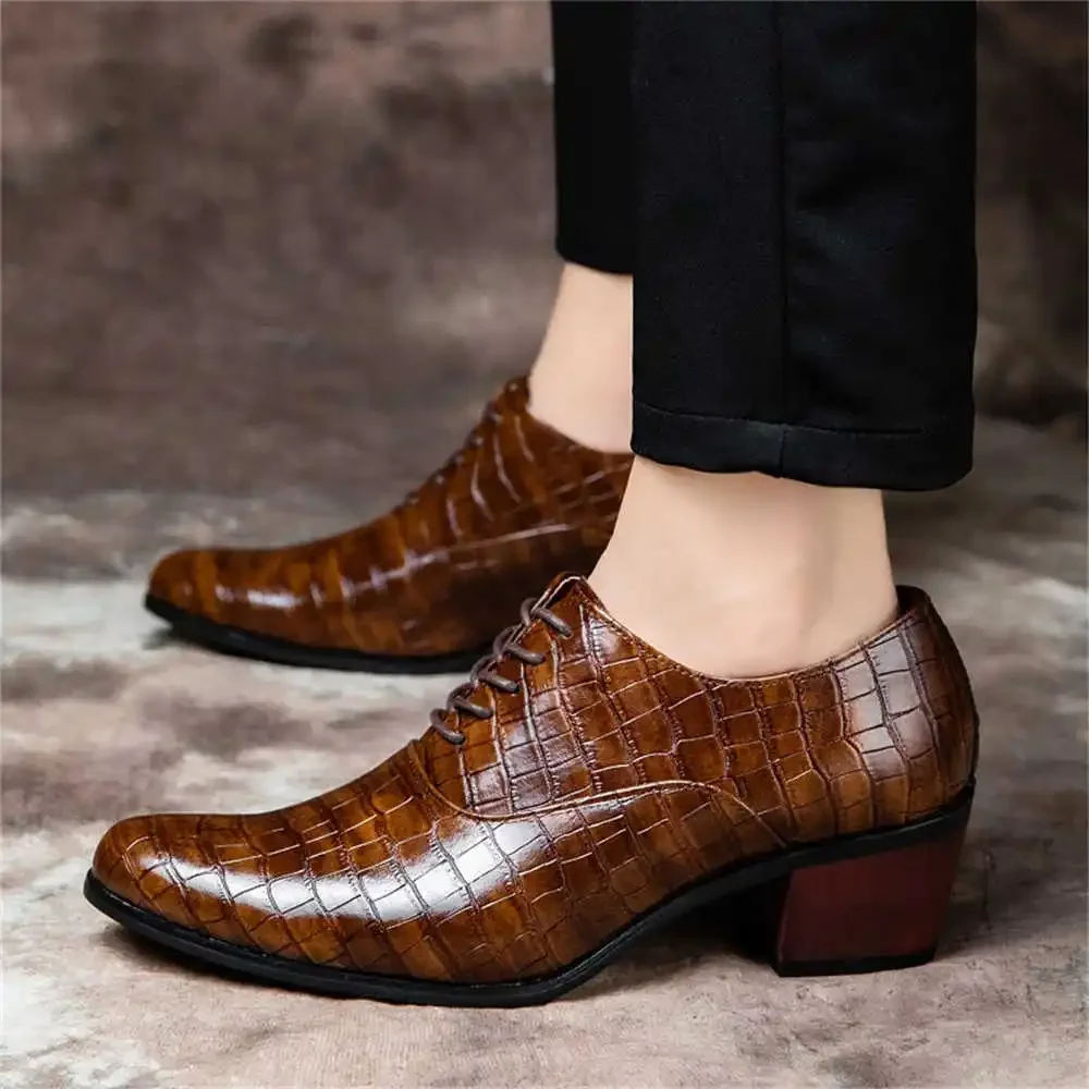 Wooden Sole Evening Elegant Casual Shoes Elegant Mens Dress Boots Black Sneakers Sports Super Comfortable Trending Products