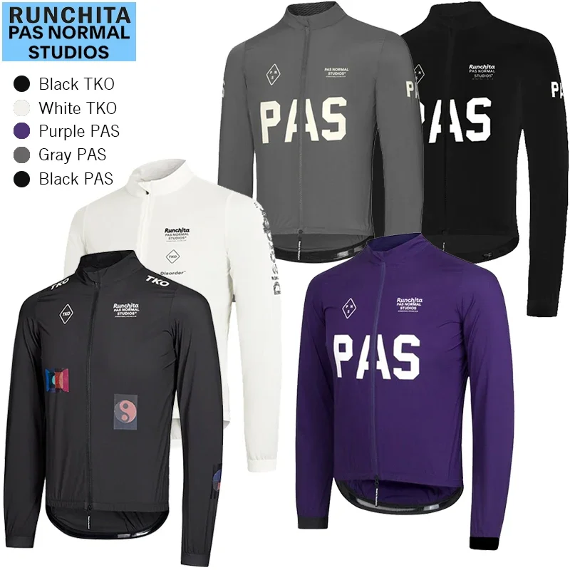 

방풍자켓 RUNCHITA Cycling Ultra-thin and light Cycling Jacket Spring Summer Casaca Hombre Bike Waterproof Rainproof Windbreaker