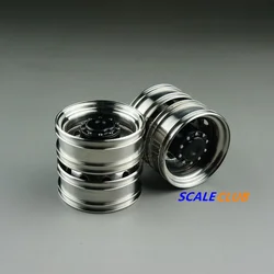 Scaleclub 1:14 Drag Head Mud General Upgrade Metal Rear Hub For Tamiya  Lesu Scania Man Actros Volvo Car Parts Rc Truck