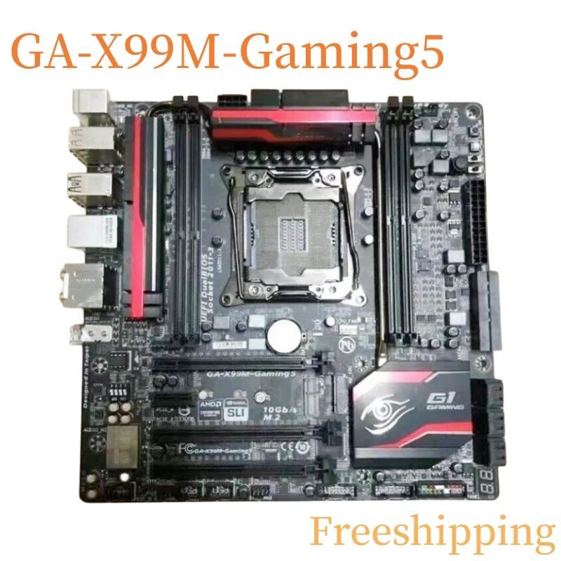 

Для GIGABYTE GA-X99M-Gaming5 материнская плата 64 Гб LGA2011-3 DDR4 системная плата 100% протестирована полностью