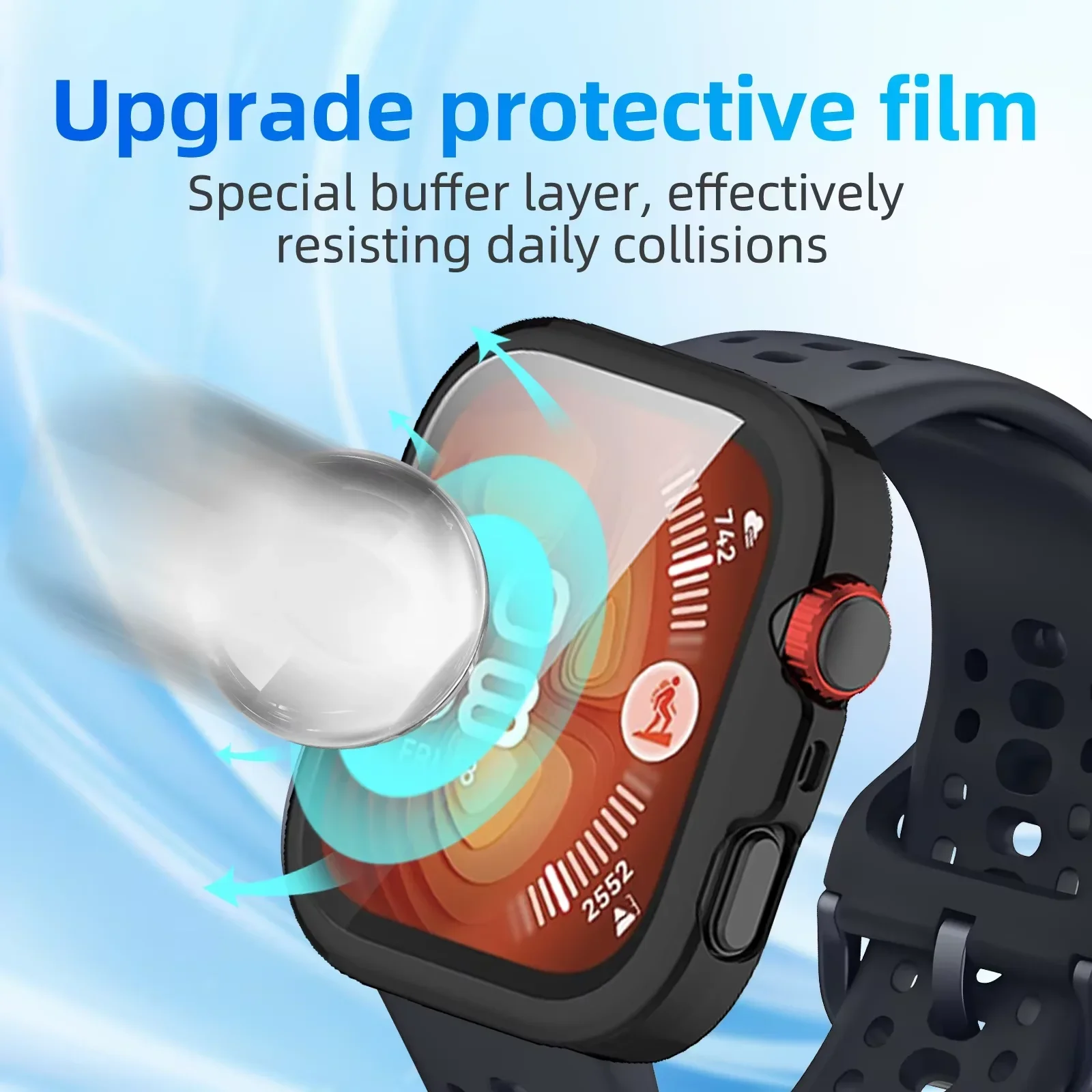 Correa de nailon + funda de PC para Huawei Watch Fit 4 4 Pro carcasa protectora anticaída pulsera transpirable Huawei Watch Fit 3 4 Correa