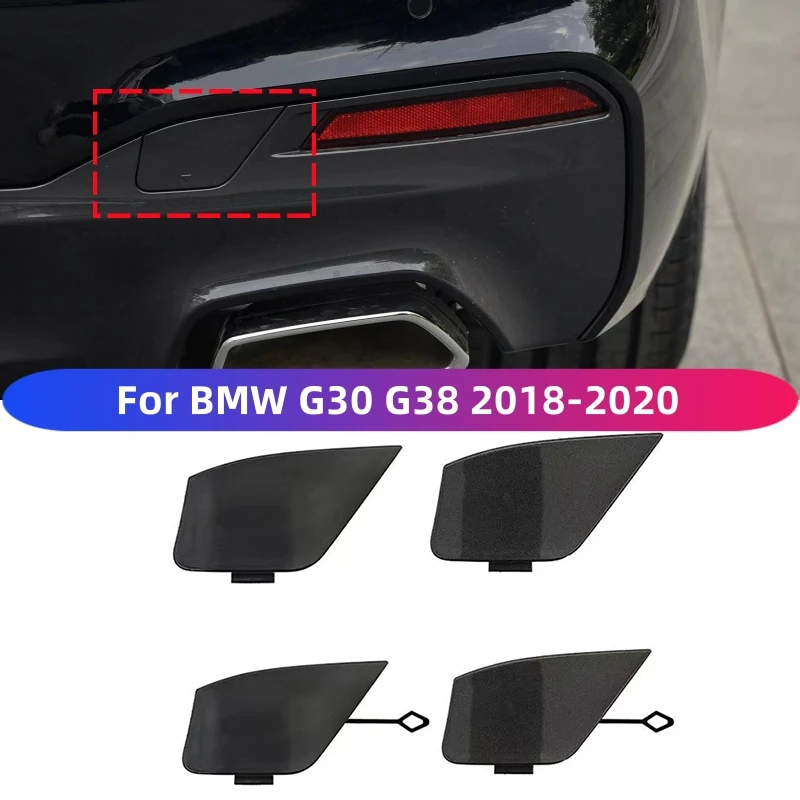 

For BMW G30 2018-2020 Car Rear Bumper Tow Hook Cover Cap Black White 5 Series M Sport 520 523 530 535 540i M