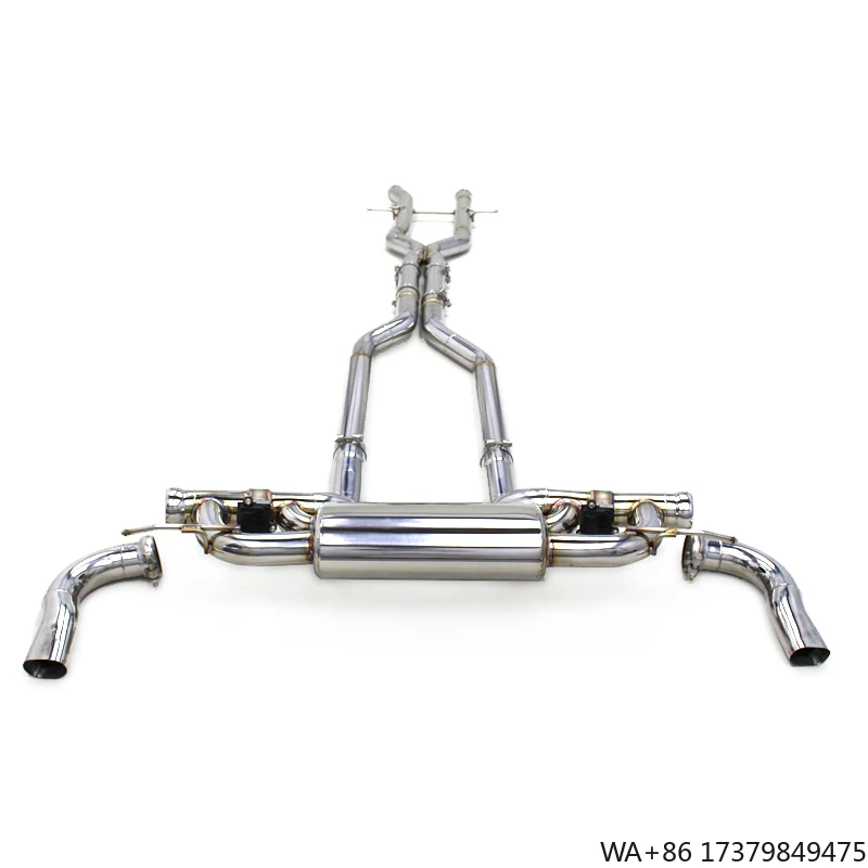 

Yooking SUS304 Catback Exhaust for Mercedes-Benz LS500/GLS500 X166 V8 4.7T 2017-2023 Exhaust Muffler Valve Car Exhaust System