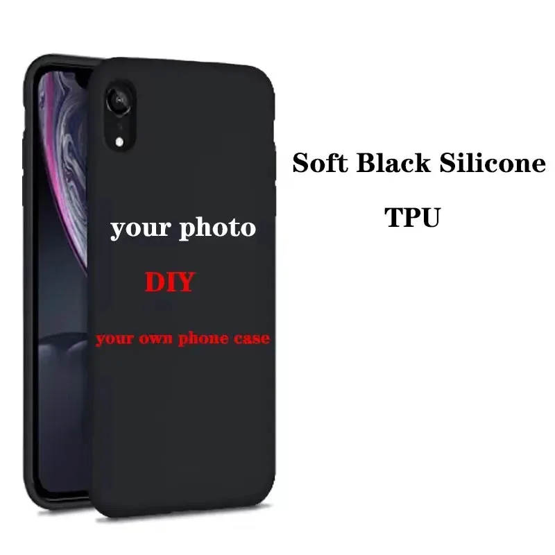 Customized DIY Photo Case for Realme 16 Pro Plus 5G 14 13 12 Pro Plus 5G 4G Realme12 12X 14X 14T 15 Pro Black TPU Soft Cover