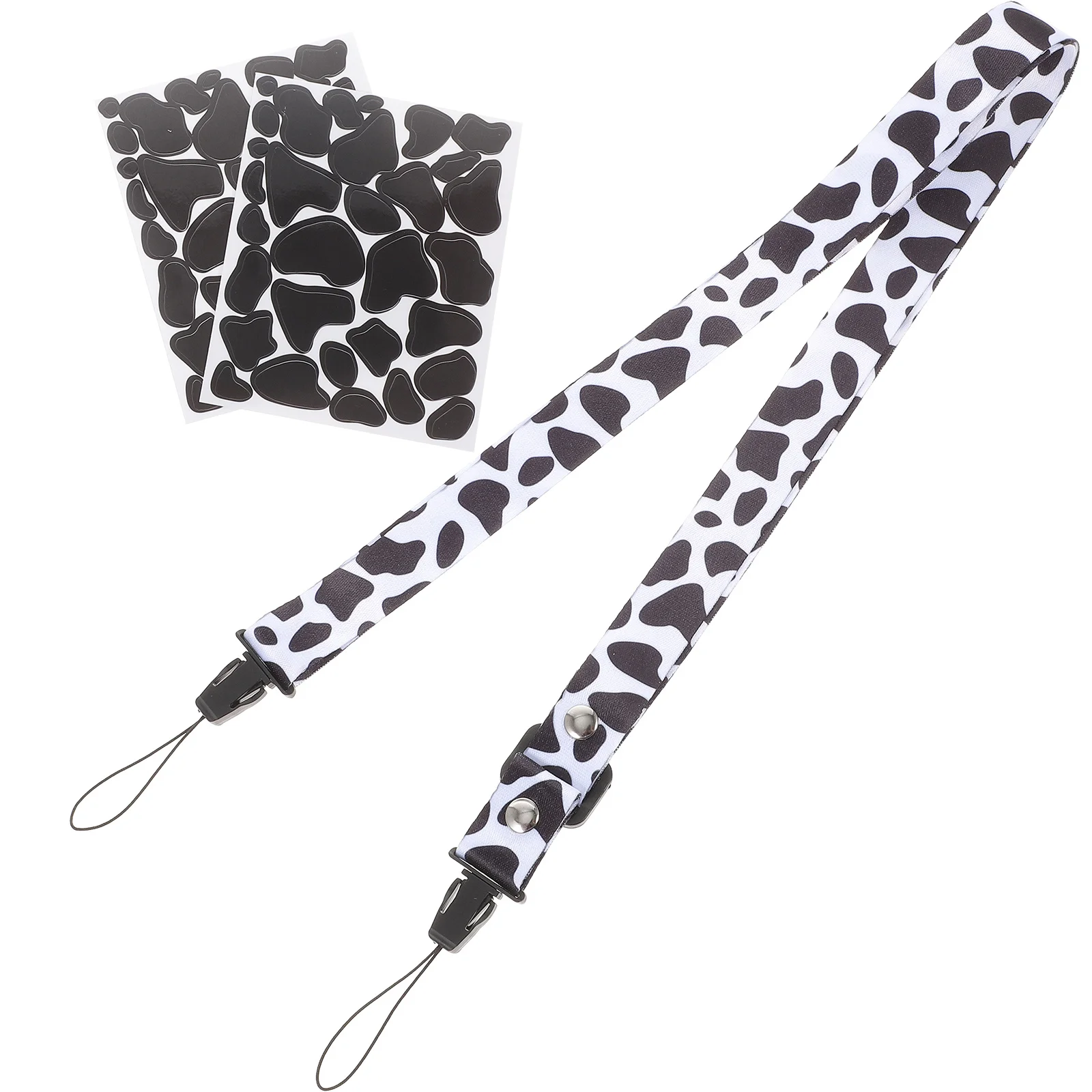 

1Set Instant Camera Strap Replacement with Vivid Decorative Stickers Adjustable Comfortable for Instant Mini Camera Accessories