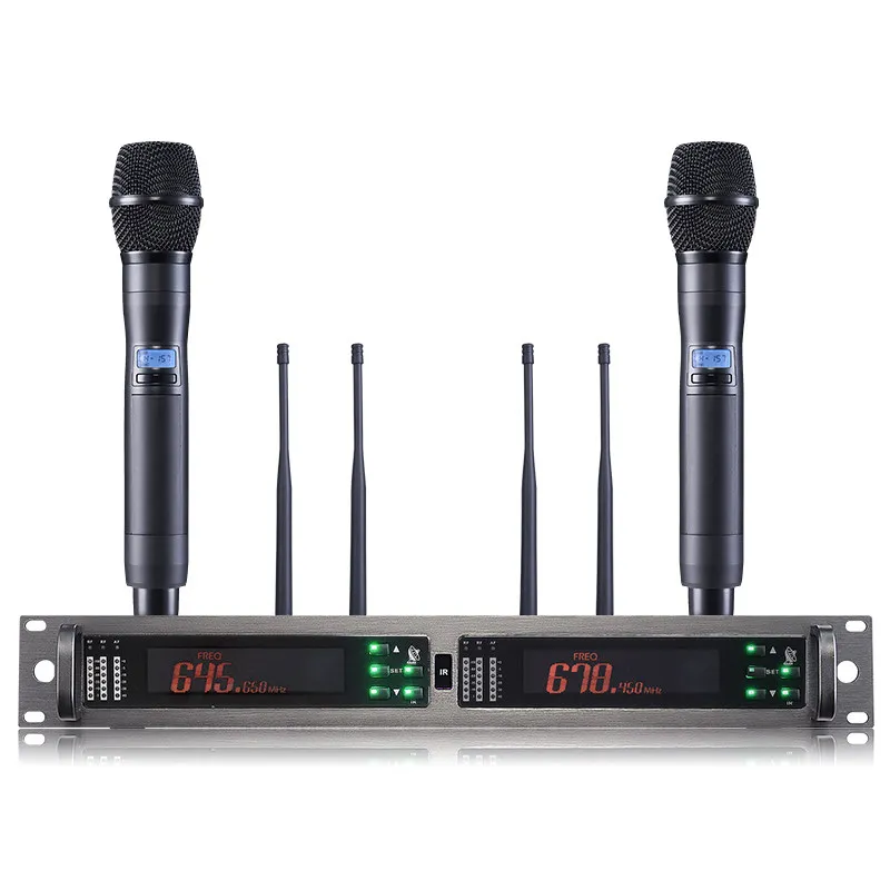 Wireless FM U-segment Home Karaoke Microphone Performance Conference Stage Wedding School Engineering Microphone