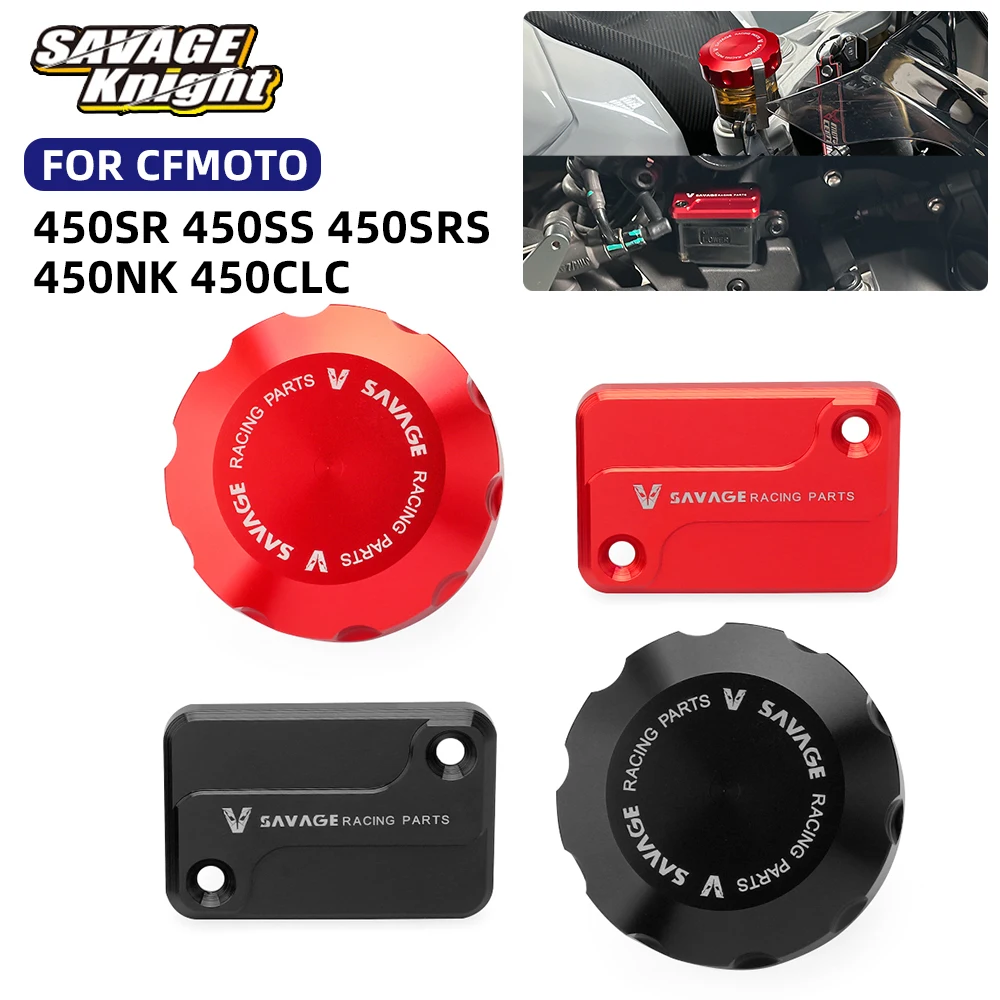 

Motorcycle Fluid Reservoir Cap Cover Guard For CFMOTO 450SS 450SR 450SRS 450NK 450CLC CLC450 NK450 SR450 450 SS NK SR SR-S CL-C