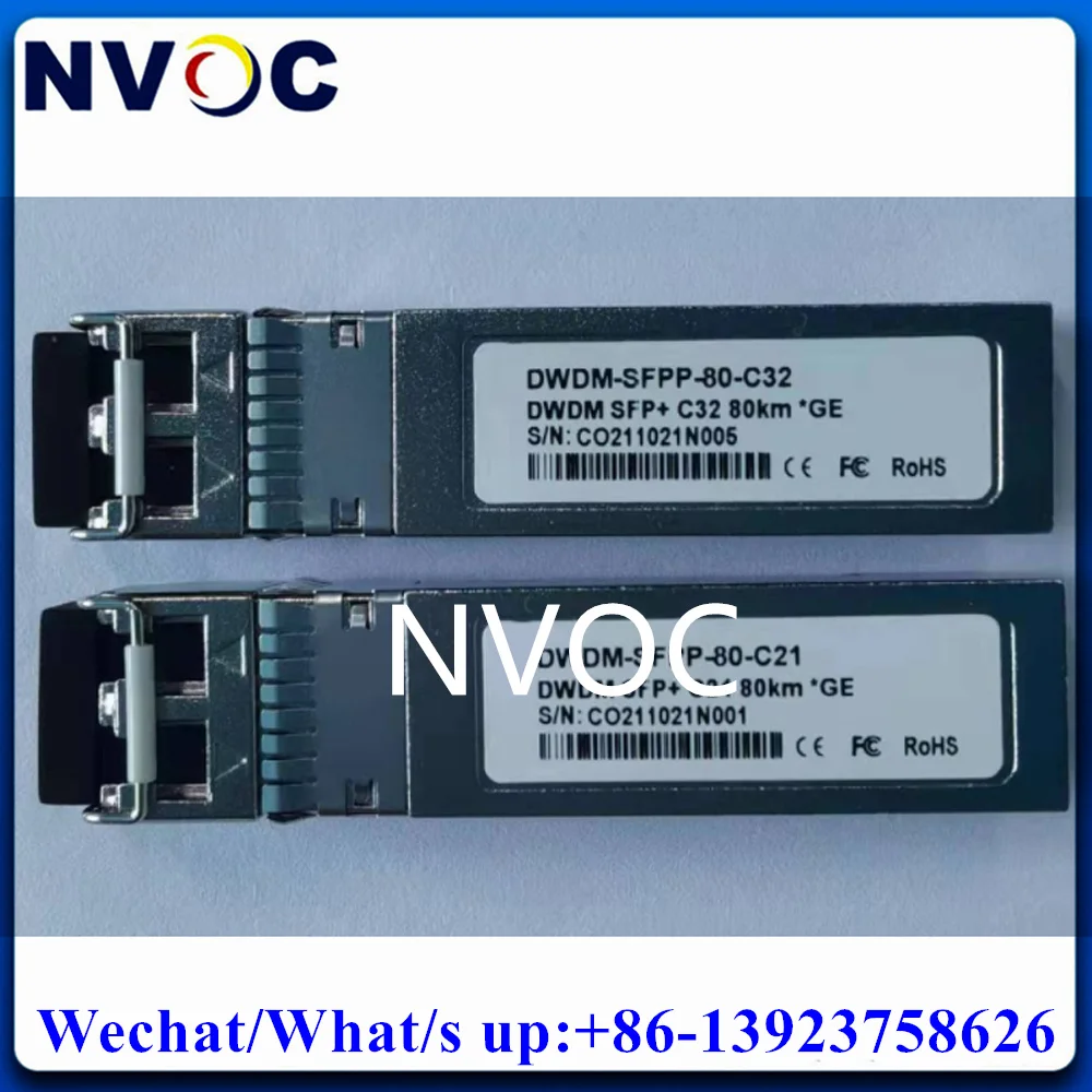 100GHz DWDM 8CH/16Wave(C21-C28/C51-C58)10G DWDM 80KM C21C22 C23 C24 C51 C52 C53C54 SFP+ Compatible With Mikrotik Code