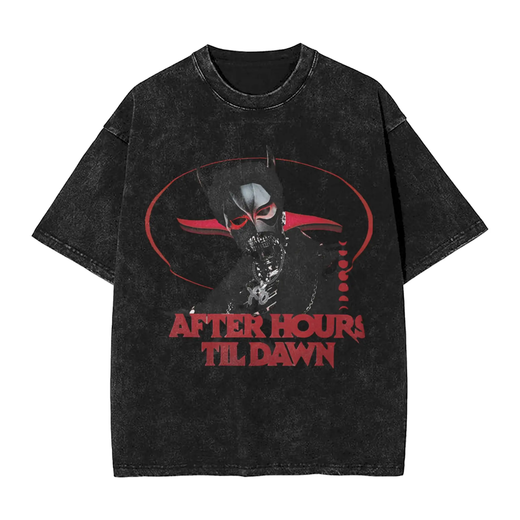 After Hours Til Dawn 2026 xo the weeknds Apparel Washed T Shirt for Men Women Streetwear Hip Hop T-Shirts Printed  Tees