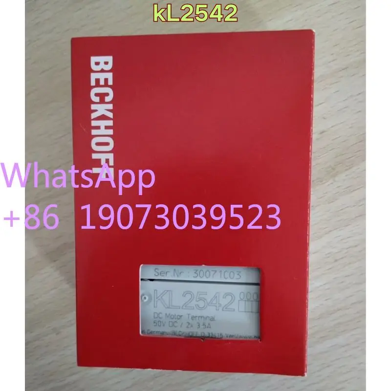 

Новый модуль Beckhoff kL2542