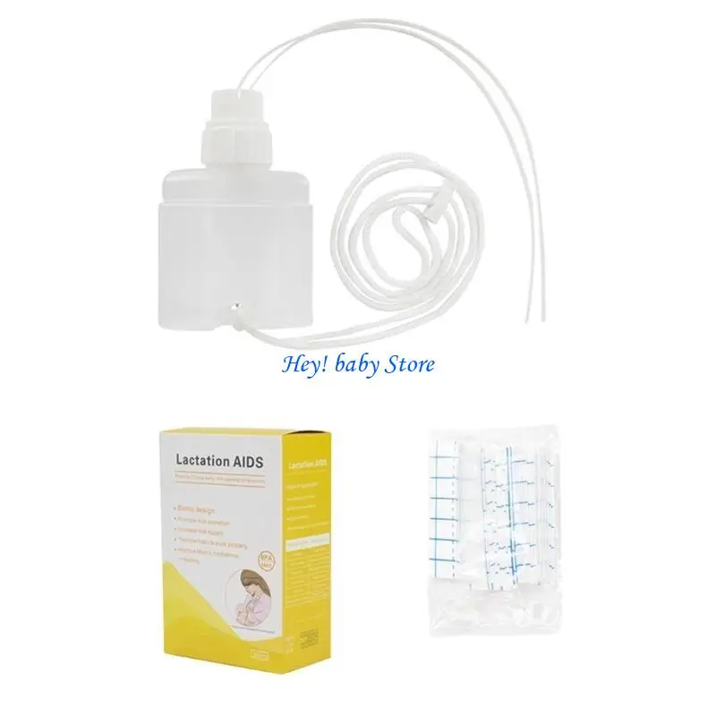 

Q1FE Milk Helper Parenting Assistant ersatile Milk Assist Device Reliable Make Feeding Time Effortless for Parents & Babies