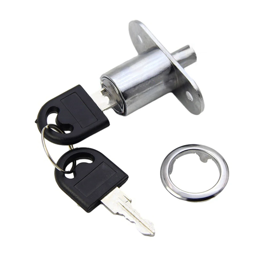 

1pcs 22/32mm Cam Cylinder Lock Screw Door Latch Zinc Alloy With Keys For Cabinet Sliding Door Cam Locks Furniture Hardware