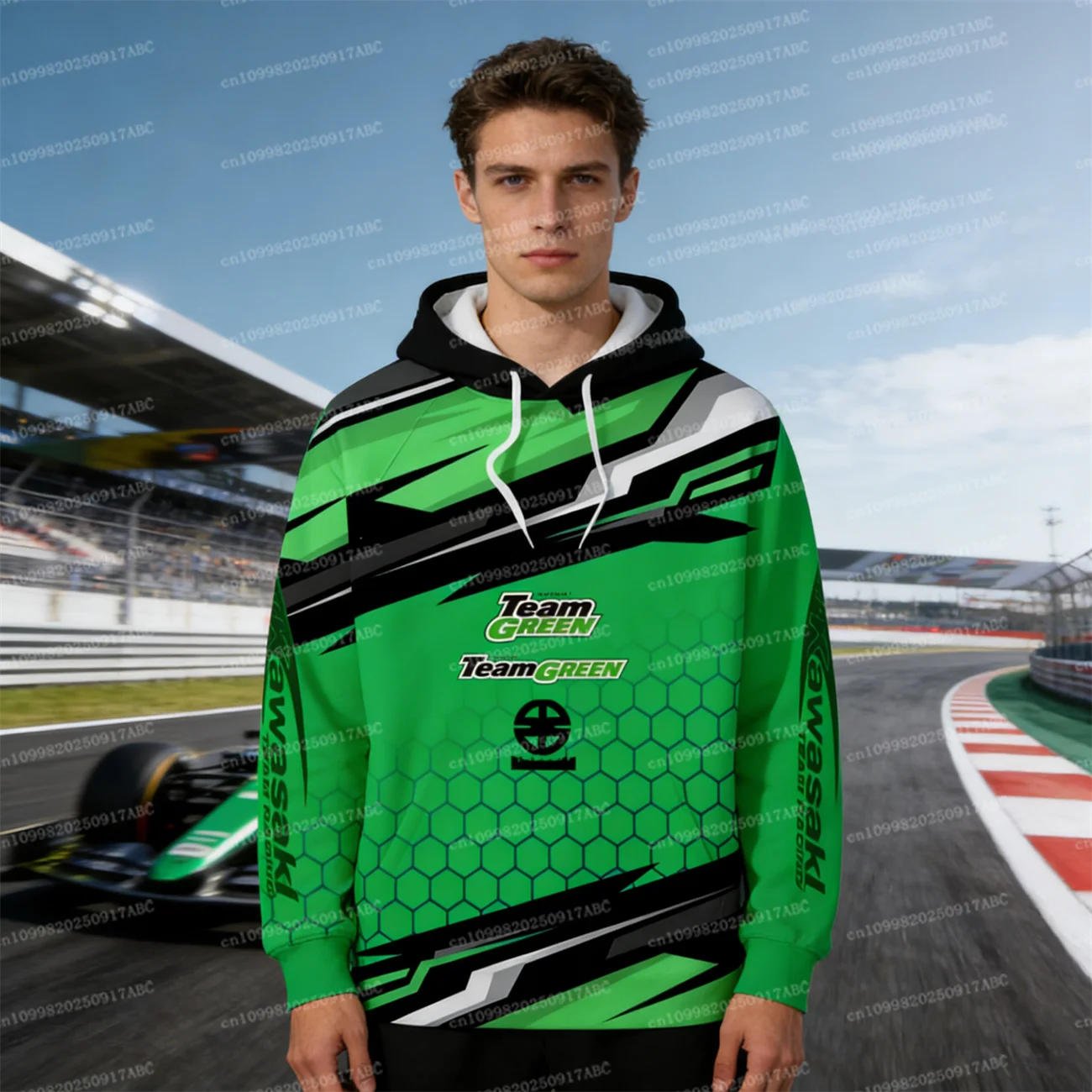 

（Kawasaki ） Men Hoodie Y2K Kawasaki Hoodie Top Y2K pullover Kawasaki Top motorcycle Hoodie comfortable commuting Women Hoodie