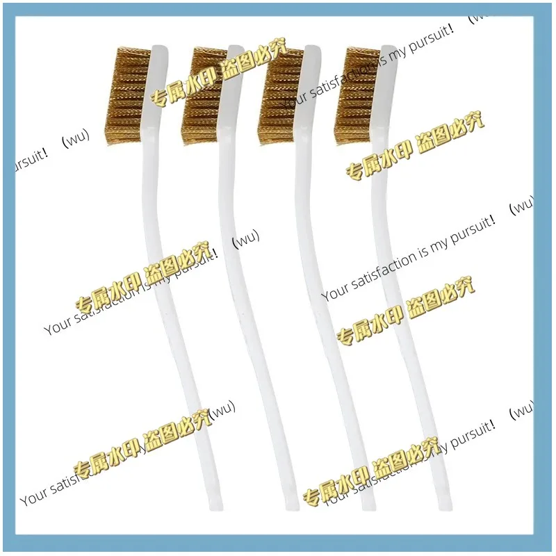 1/3Pcs Steel Copper Wire Nozzle Brush Cleaner For Cleaning Nozzle/Heating Block/Hotend Hot Bed Cleaner derusting 3D Printer Part