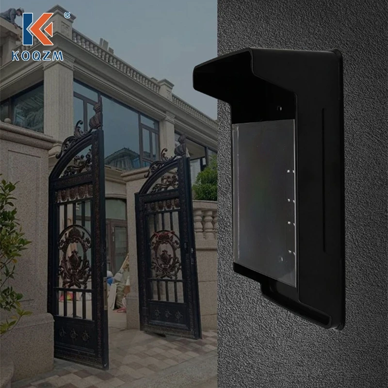 Waterproof Guard Cover Rainproof Case Plastic Rain Protector Protection Access Control Keypad Doorbell Button Reader Sun Shell