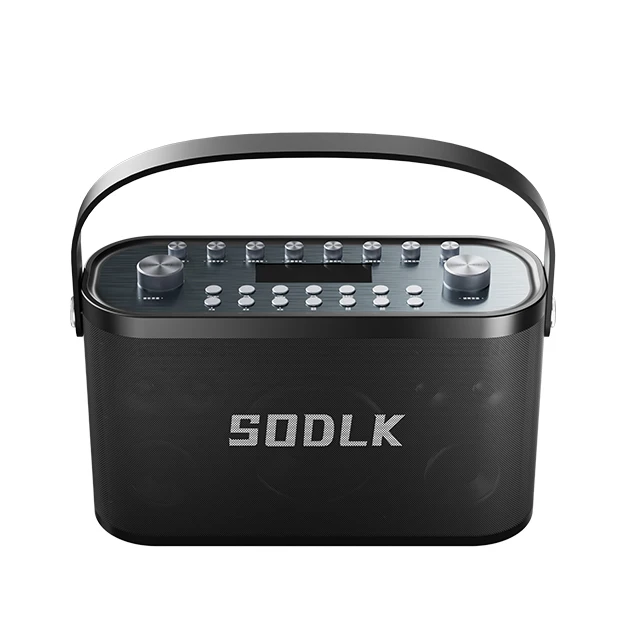 Sodlk S1271 PLUS 280w Sistema de sons Áudio sem fio Microfone Bluetooth Alto-falantes de karaokê