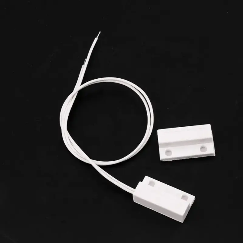 10 Stück Home Security Alarm Side Surface Mounted Wired Magnetic Reed Switch Türsensor