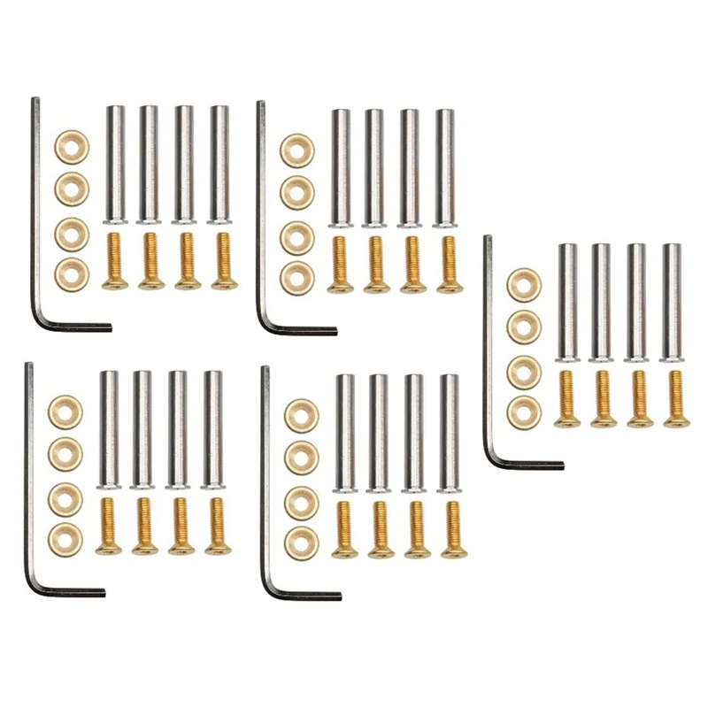 20Pcs Exquisite Screw for 80mm 90mm 120mm 140mm Computer PC Gamer 25mm Thickness Case Cooling RGB Fan DIY Accessories-AB09