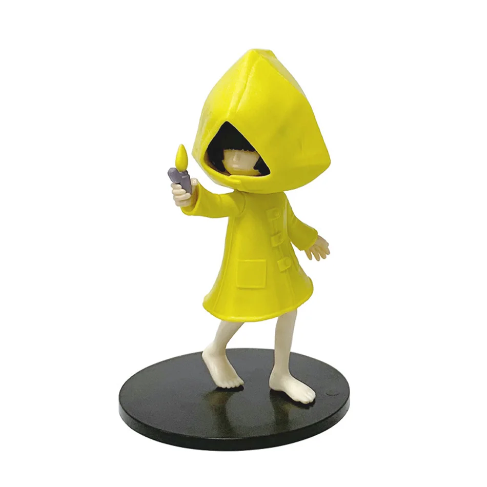 Hot Game GK Little Nightmares Anime Figurine Six Figure Mono Action Figure Anime Game PVC Action Figure Collectible Model Doll