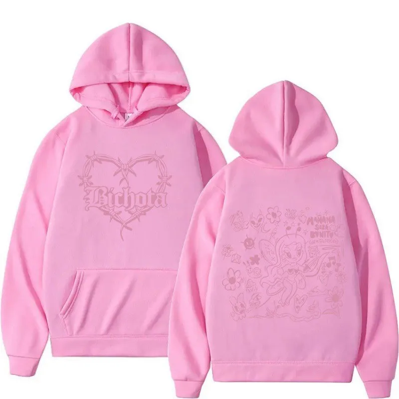Chanteur mignon Karol G Bicotta sweat à capuche unisexe mode tendance Pull amour vêtements homme