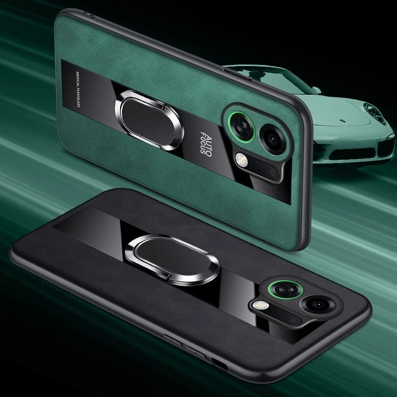 ل Magsafe حلقة حامل غطاء ل ممن لهم K13 توربو برو K13X بو جلد الغنم المغناطيسي شحن لاسلكي للصدمات الغطاء الخلفي